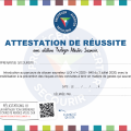Attestation de re ussite site pas