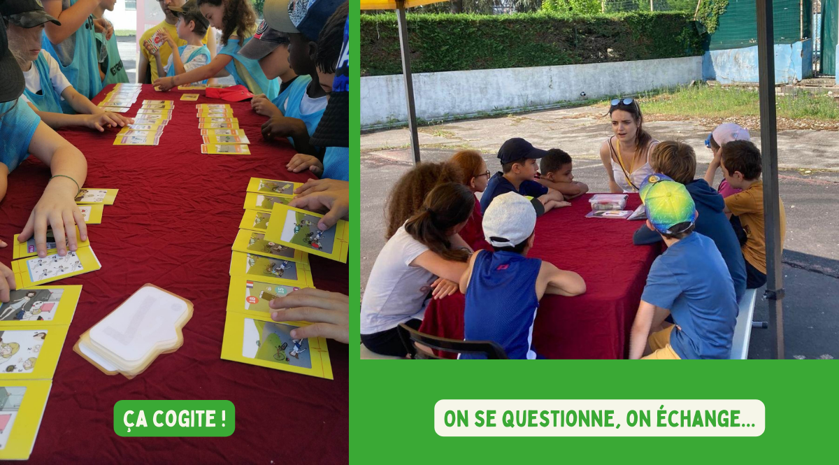 Notre stand pour la journee 1