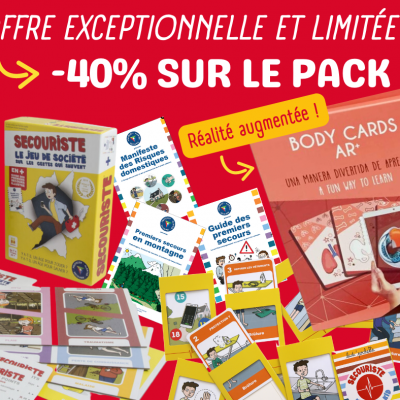 Pack secouriste en action fiche produit boutique pas 1