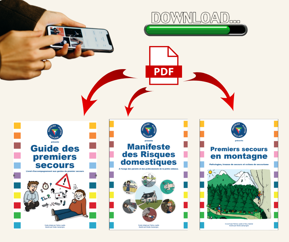 Pack secouriste en action visuel guides pdf