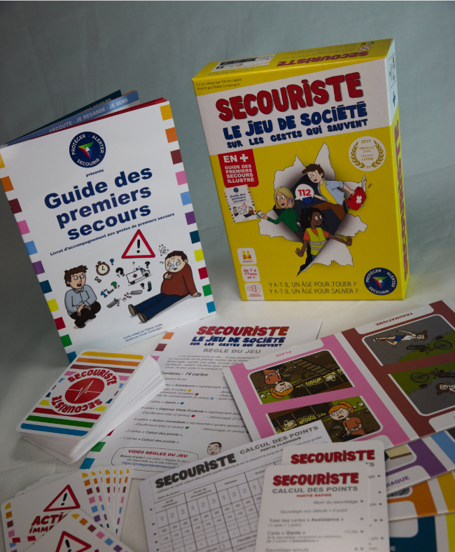 Secouriste 2024 fiche produit contenu boi te